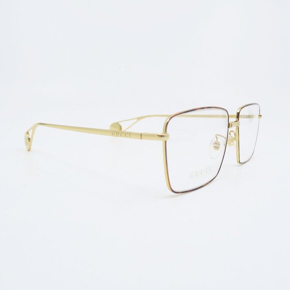 Gucci GG0439O 006 55mm Gold/Gold Metal, New Men's Eyeglasses Frames. - Picture 3 of 8